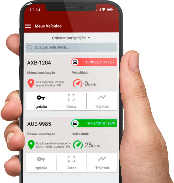 <p>ACOMPANHE SEU VEÍCULO EM TEMPO REAL DE ONDE VOCÊ ESTIVER</p>
